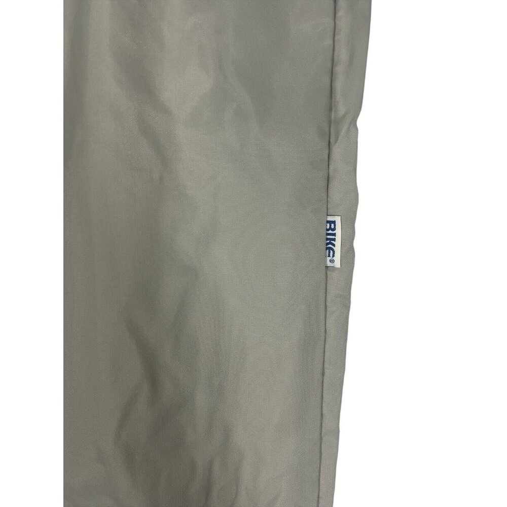 Vintage 90s BIKE Track Pants Medium Medium Gray Gym Workout